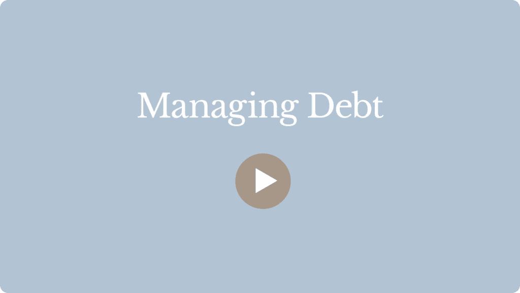 Managing Debt